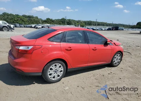 2012 Ford Focus Se from USA, damaged, VIN 1FAHP3F29CL353080